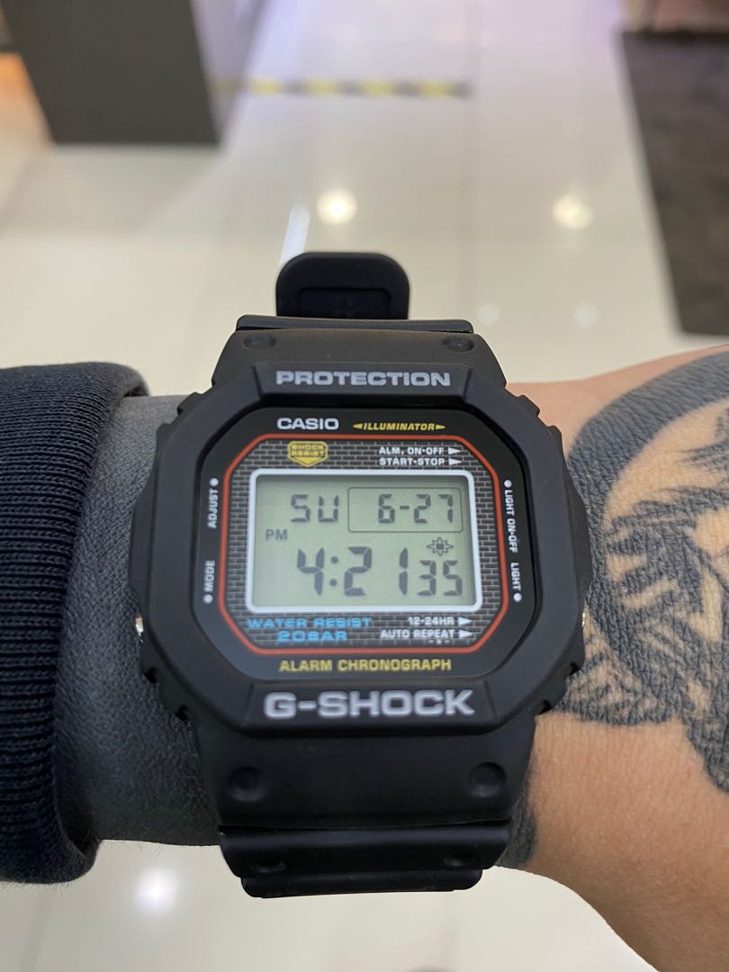 Casio G-Shock DW-5000-1JF, Men's Fashion, Watches & Accessories