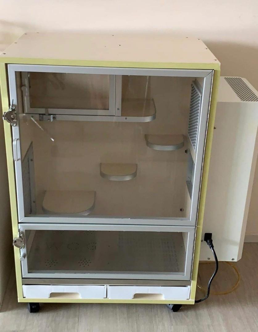 Chinchilla Cage with AirCon, Pet Supplies, Homes & Other Pet