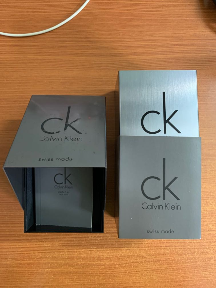 Ck top watch box