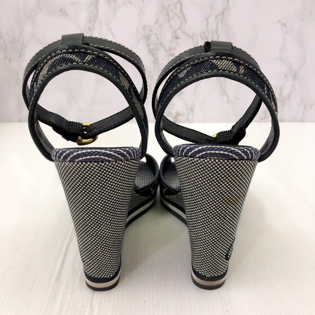 Coach Denim Tawney A8119 Wedges 217012090