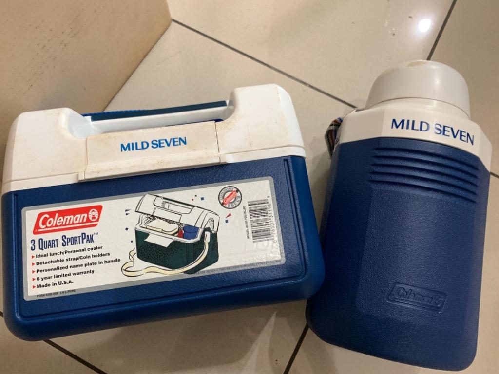 Coleman all star lunchkit set mild seven (Category: Food Organization & Storage) located in Quezon City. Submitted by richard_gmmc (Listing ID 1097025489, Image 3). Description: Coleman all star lunchkit set mild seven 2,200 (neg) Selling as is, bnew old stock. no reservation Call or txt 0998-9911158 We usually do meet up along jollibee metropoli libis mon-fri 630am-8pm or sat-sun along ongpin 630am-5pm.