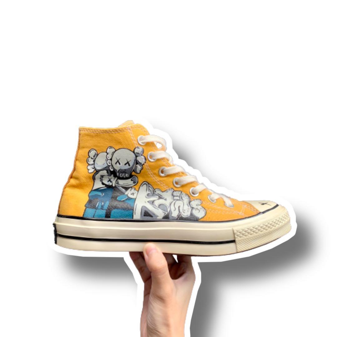 Converse X Kaws High Cut, Men's Fashion 