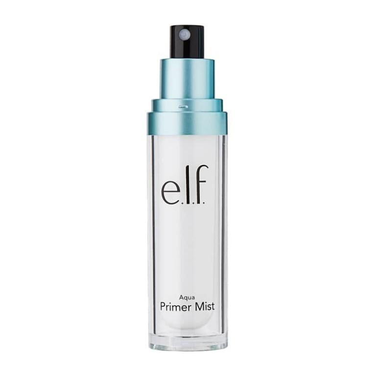 Elf Aqua Beauty Primer Mist Clear 30ml (Category: Makeup) located in Quezon City. Submitted by bluebellaonlineshop (Listing ID 1097110286, Image 2). Description: Designed to soothe the skin, this e.l.f. Aqua Beauty Primer Mist mist acts as a quick pick-me-up throughout the day. Use it as a primer or as a setting spray and enjoy soft, dewy skin! Vegan. DIRECTIONS Hold the bottle about 8 – 10 inches from your face and spray quickly for instant hydr