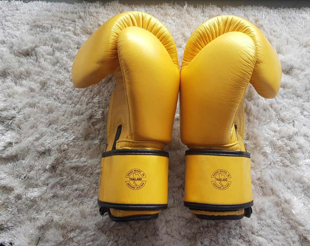 Fairtex Falcon Leather Boxing Gloves [Muay Thai], Sports Equipment