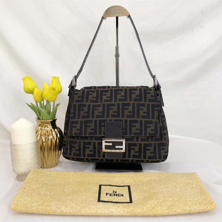 Fendi Zucca Mamma Baguette Canvas Shoulder Bag – Shw, Women'S Fashion, Bags  & Wallets, Shoulder Bags On Carousell