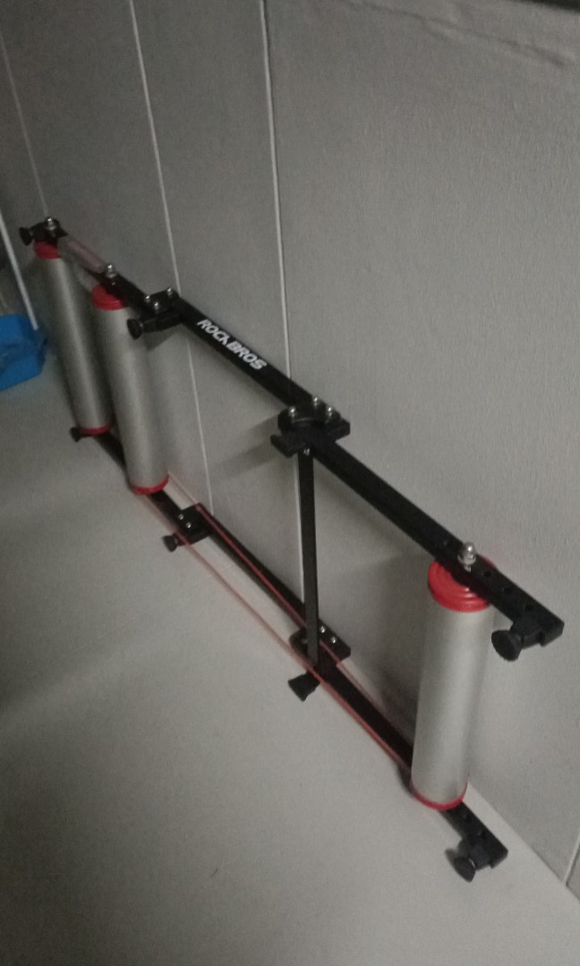 Foldable bike rollers, Sports Equipment, Exercise & Fitness, Exercise