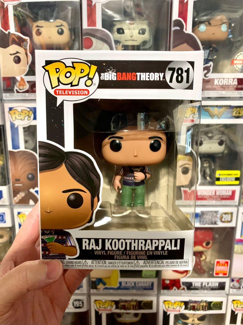 Funko POP! Big Bang Theory Raj Koothrapali 781, Hobbies & Toys, Toys