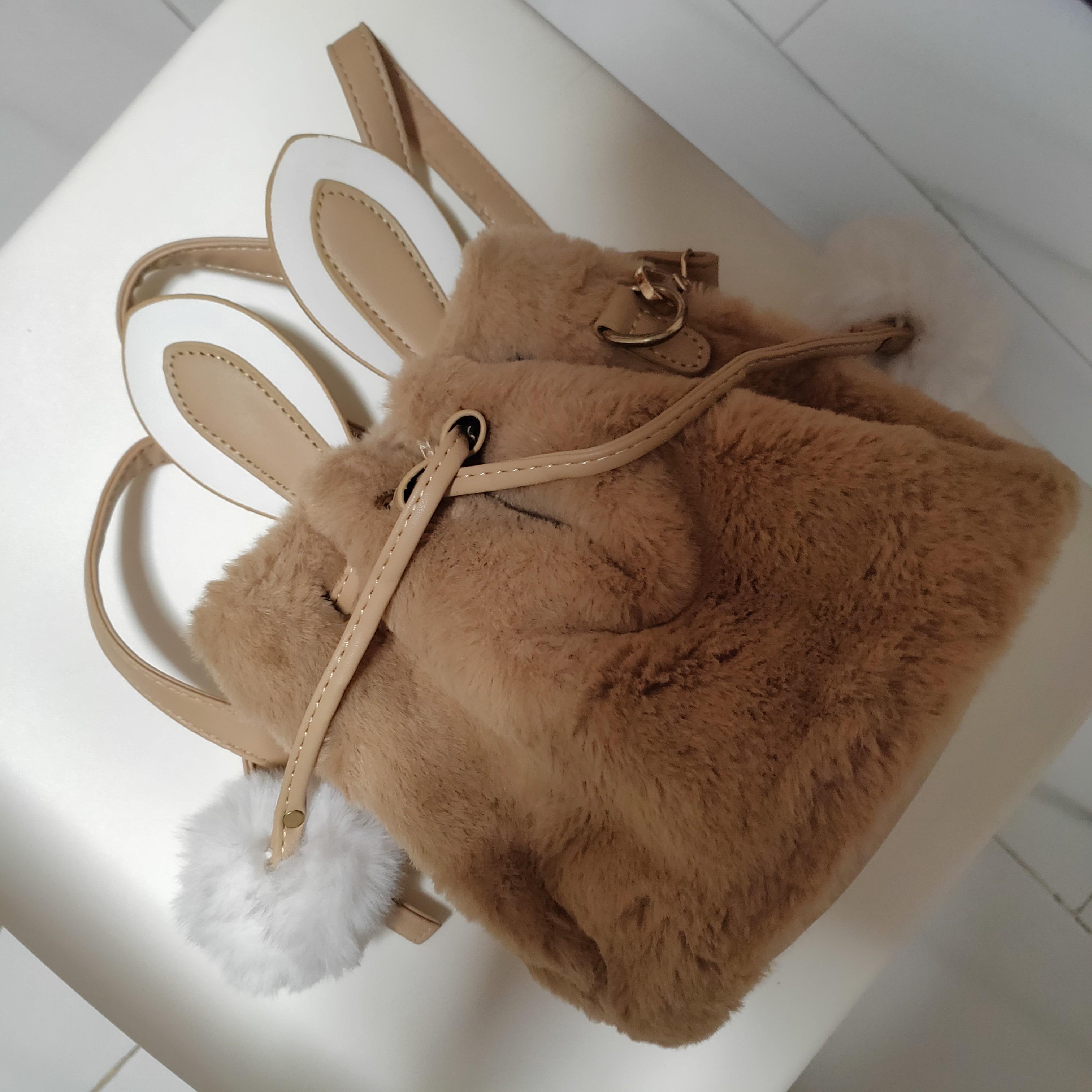 Fur sling bag online
