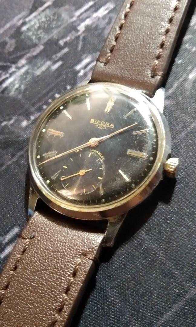 Bifora Olympia Vintage Watch | Vintage watches, Watches, Leather watch