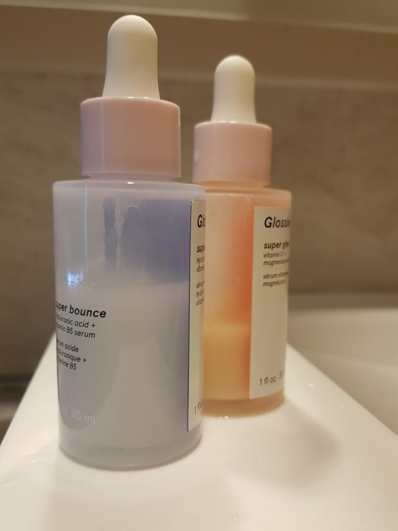 SET- Glossier Super Bounce + Super Glow Serum (Tag: Skincare ...