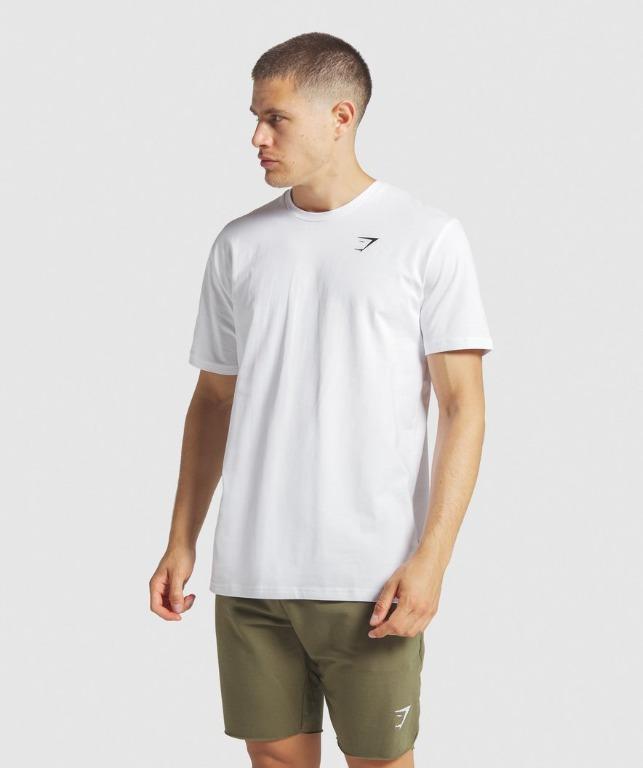 Gymshark Arrival Regular Fit T-Shirt - White