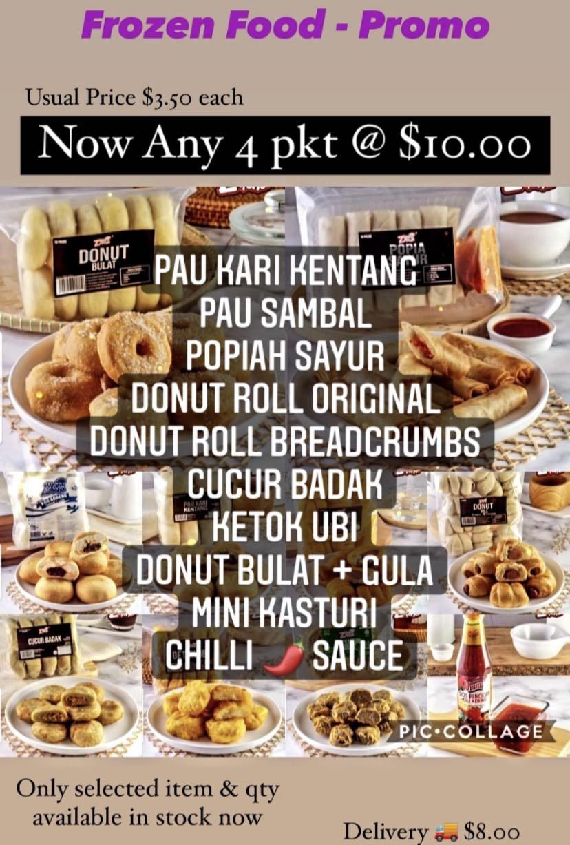 Halal Frozen Food Wan Zaleha, Food & Drinks, Chilled & Frozen Food on