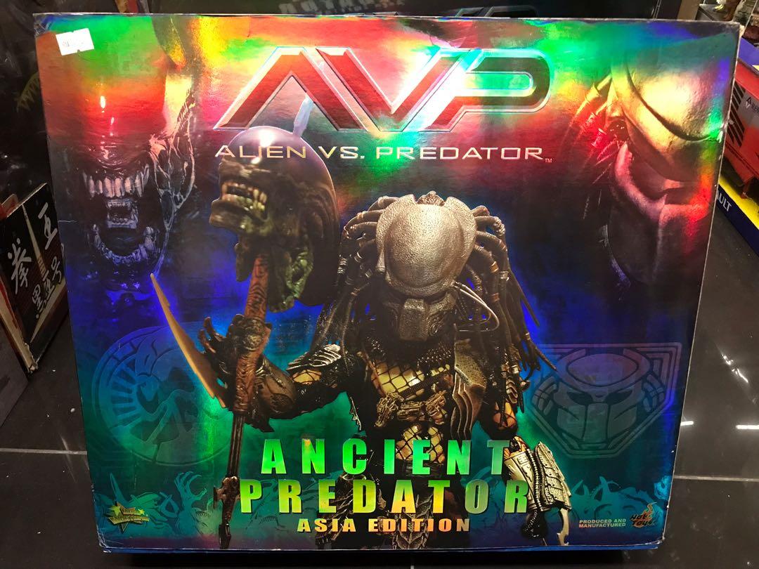 Hot Toys 1/6 MMS31 AVP Alien VS Predator Ancient Predator 1.0 Fully  Poseable Model Kit Rare MIB