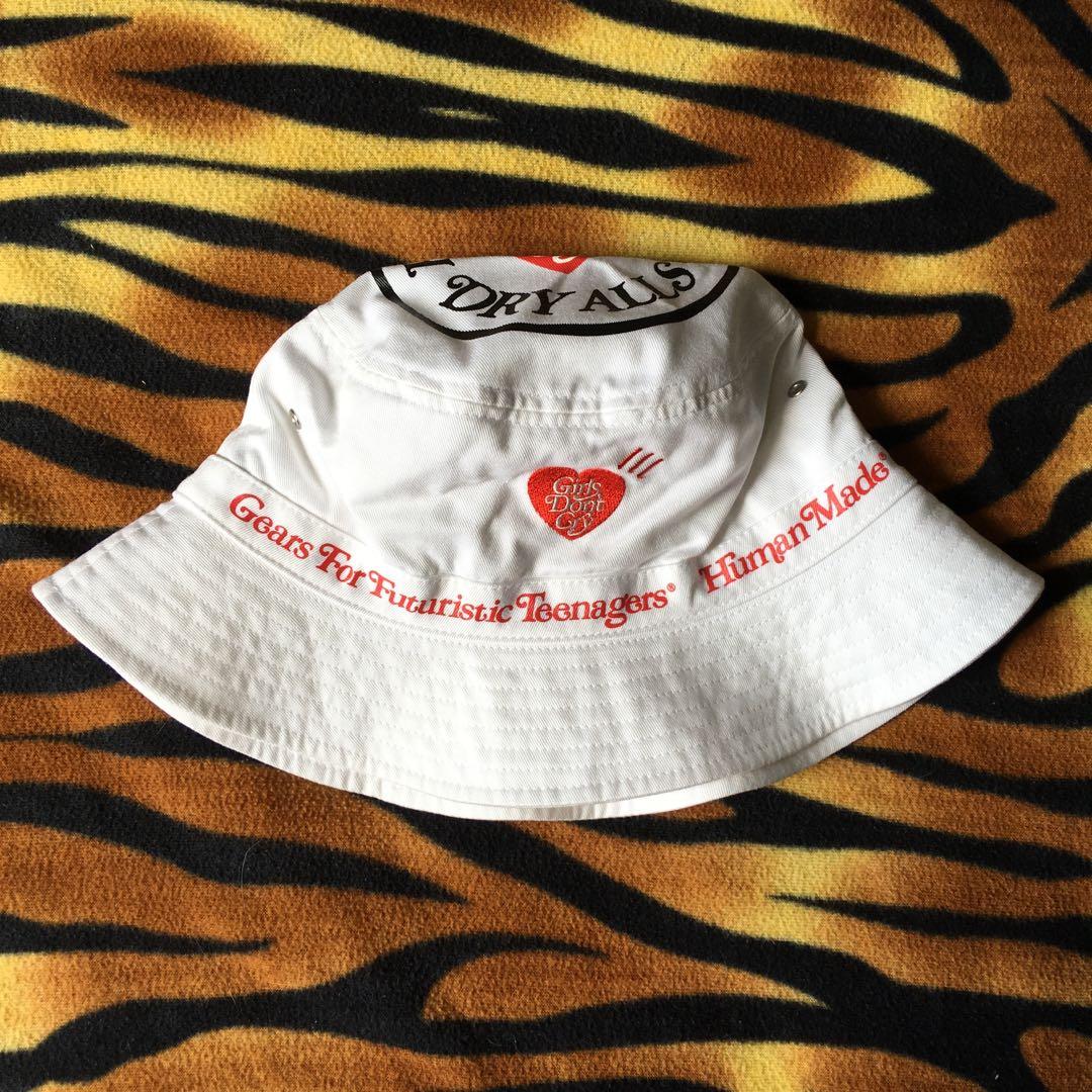 Human Made Girls Don't Cry BUCKET HAT M帽子 - ハット