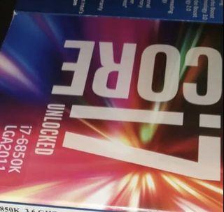 I7-6850k processor