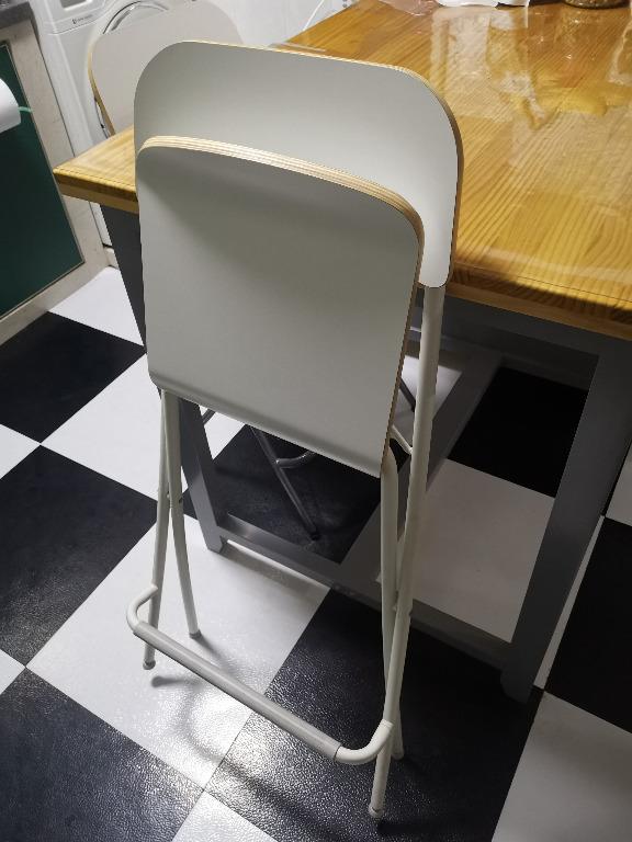 IKEA FRANKLIN Bar Stools, Furniture & Home Living, Furniture, Chairs on