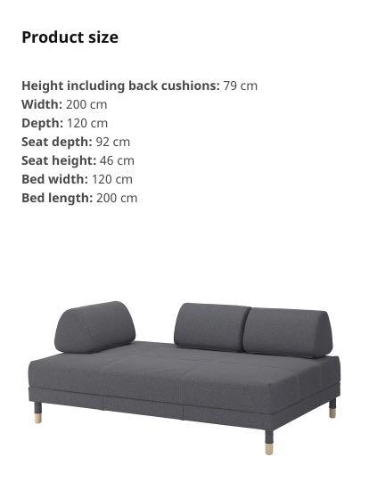Ikea Sofa Bed Furniture Home Living Sofas On Carou Ikea Sofa Bed Furniture Home Living, 200 Cm Width Sofa Bed
