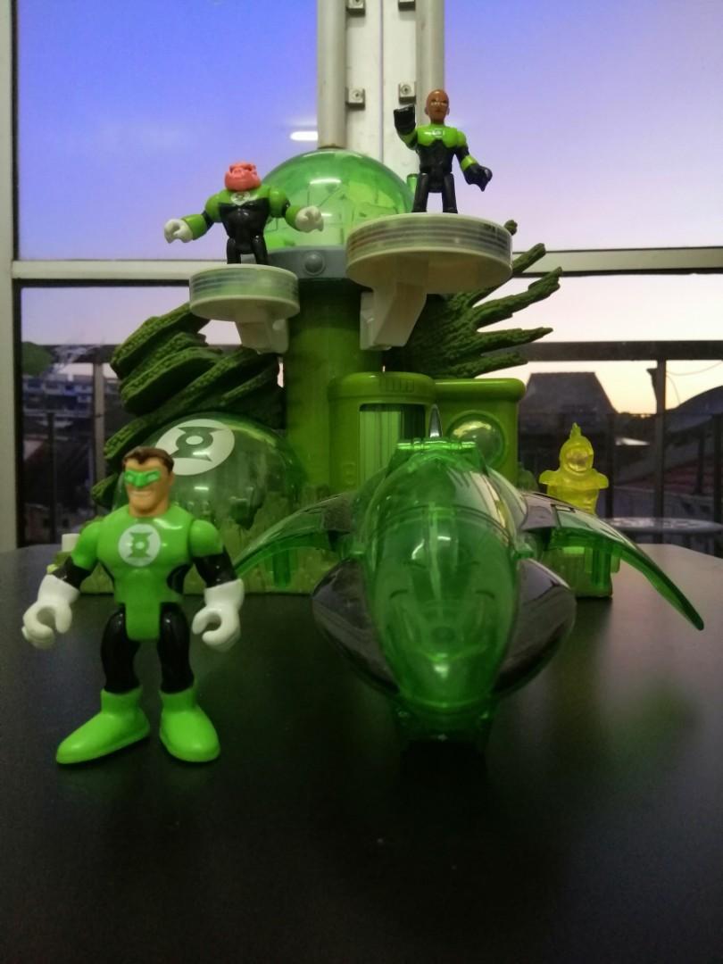 Imaginext green cheap lantern planet
