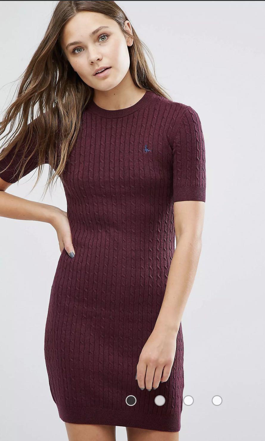 Jack wills cable knit dress 2025
