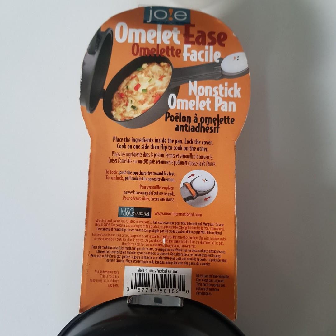 Joie Omelette Easy Nonstick Pan, Furniture & Home Living, Kitchenware
