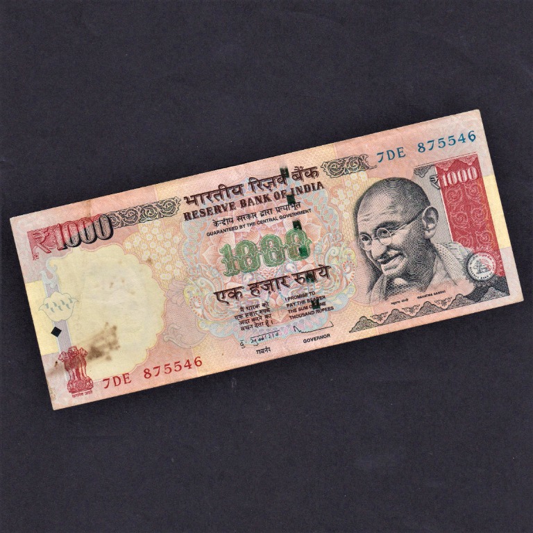 Jumble Ladder 2013 1 000rupees India Duit Lama 7de 875546 Vf Antiques Currency On Carousell