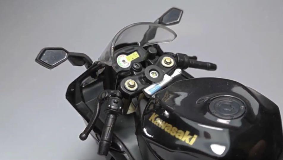 Kawasaki Ninja ZX-10R Black Motorcycle [Scale 1:12] 川崎忍者ZX-10R 黑色電單車【  比例1：12】, 兒童＆孕婦用品, 嬰兒玩具- Carousell
