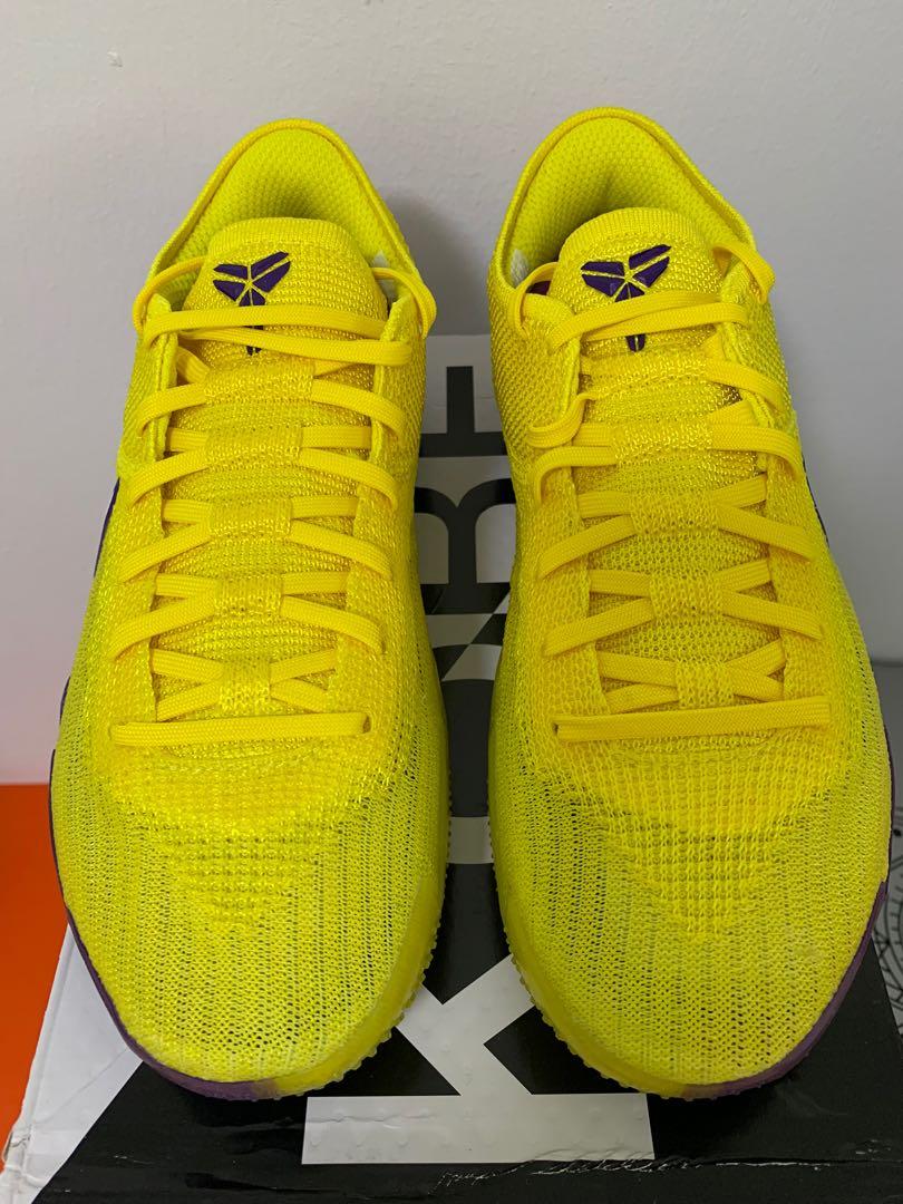 Kobe NXT 360 Yellow Strike Men s Fashion Footwear Sneakers on Carousell