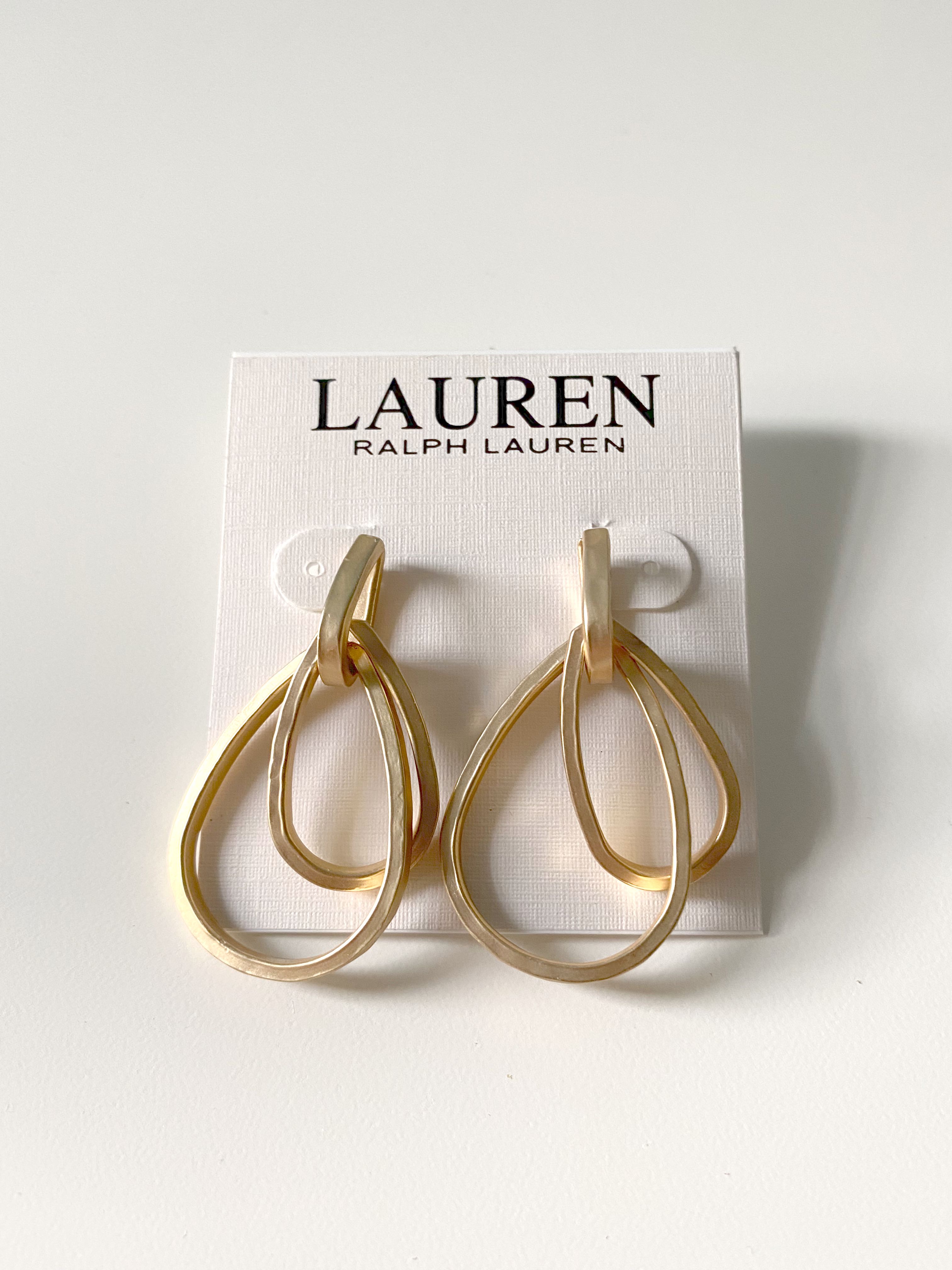 Ralph lauren hotsell teardrop earrings