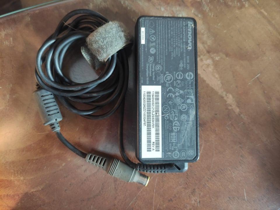 Lenovo Laptop AC Adapter (Category: Chargers) located in Pasay City. Submitted by iannnncs (Listing ID 1097037203, Image 1). Description: Model - ADLX65NCT3A Original Input - 100-240 V Output - 20 V 65 W Binibenta na lahat ng spare since hindi na din nagagamit. PS. Picture is as is, walang cable. Adapter lang. MOP: Gcash Pick up at Villamor, Pasay or deliver (should be shouldered by the buyer) No return, no exchange..