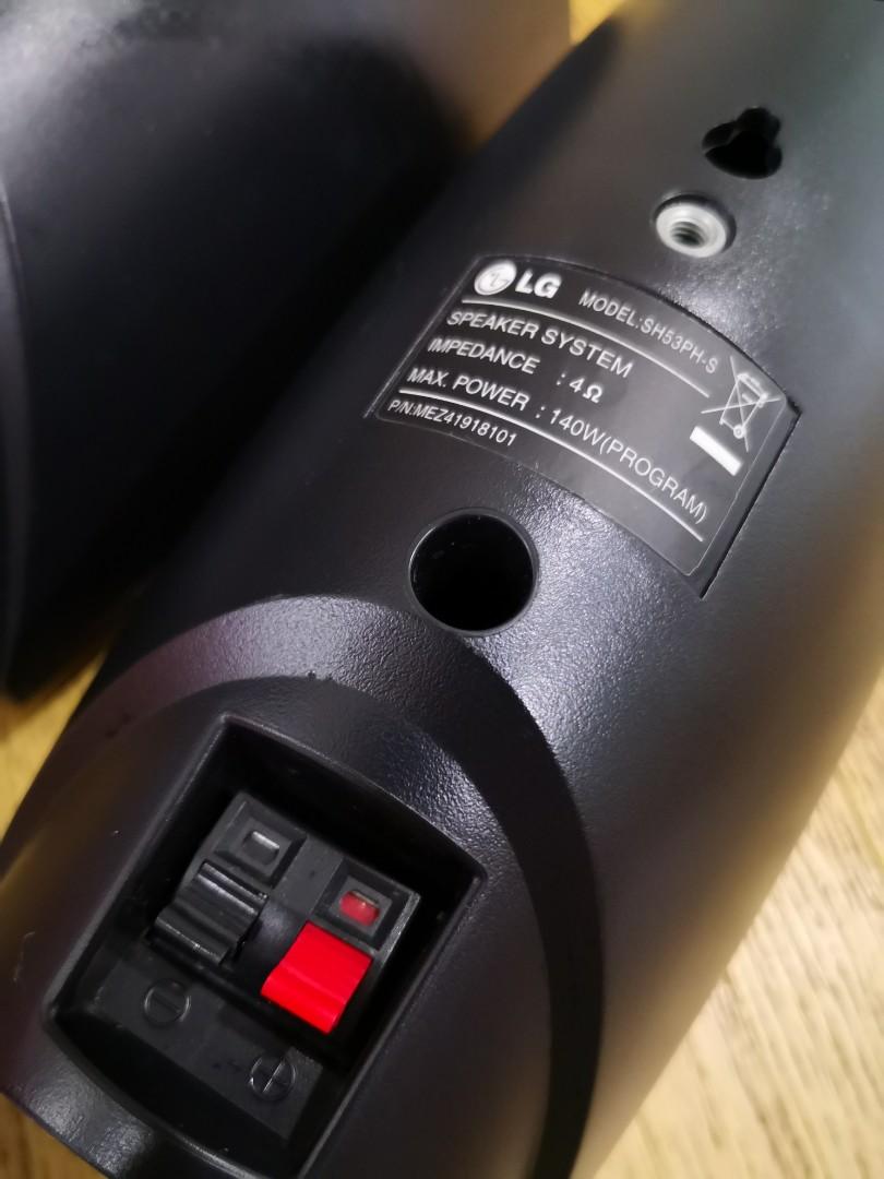 LG speaker, Model SH53PHS, Audio, Soundbars, Speakers & Amplifiers on