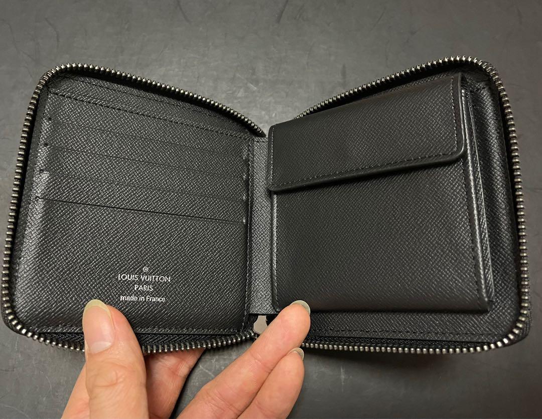 LOUIS VUITTON Zippy Compact Wallet Monogram Eclipse Noir M80426