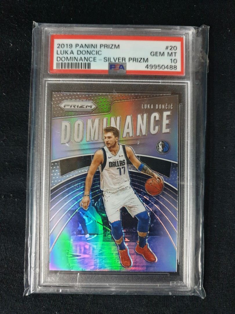 Luka doncic prizm dominance PSA 10, Hobbies & Toys, Toys & Games