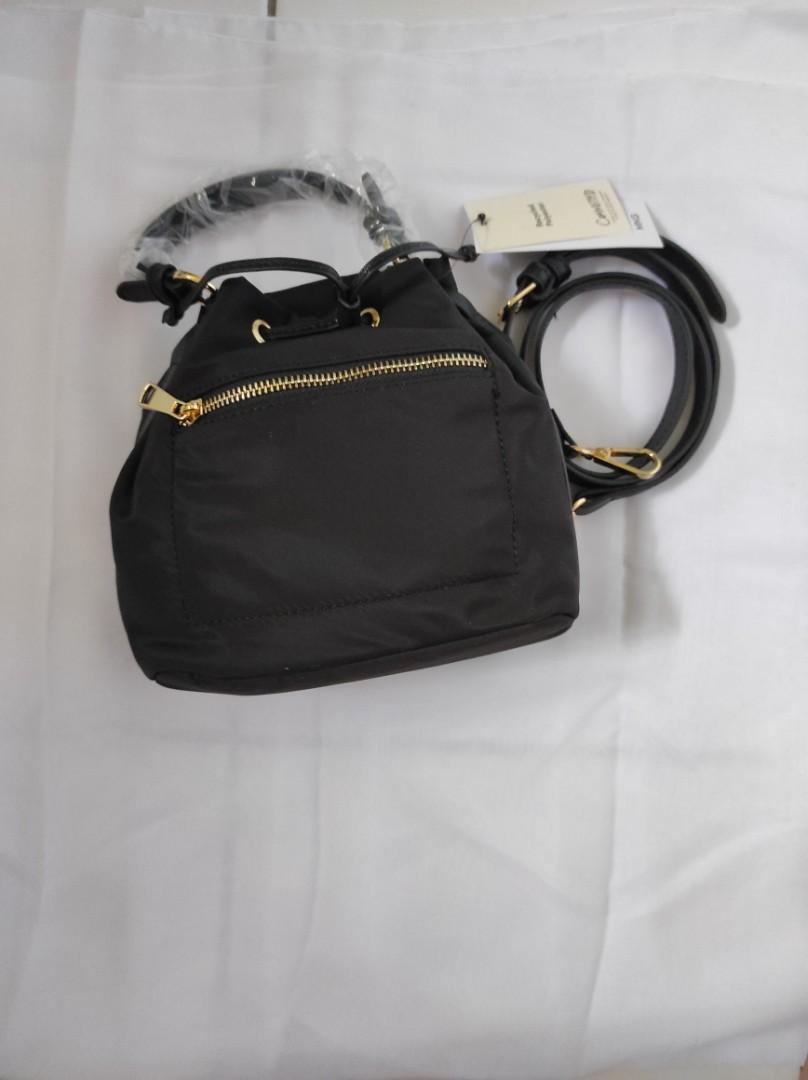 Mango nylon outlet bucket bag