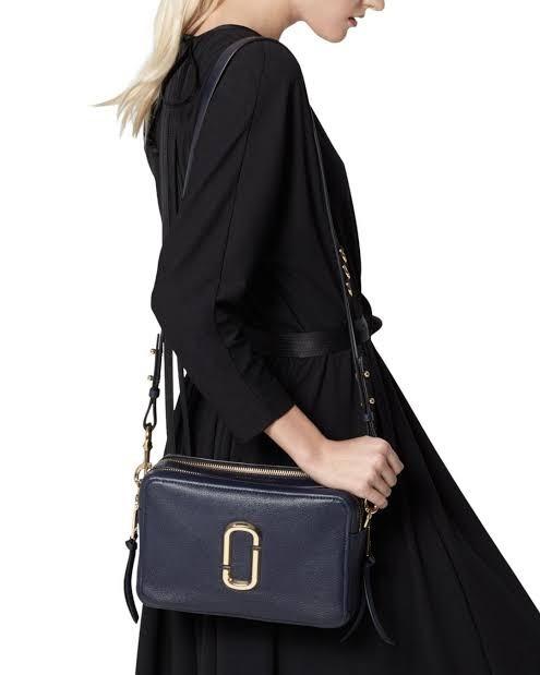 Marc Jacobs Black 'The Softshot 27' Shoulder Bag for Women
