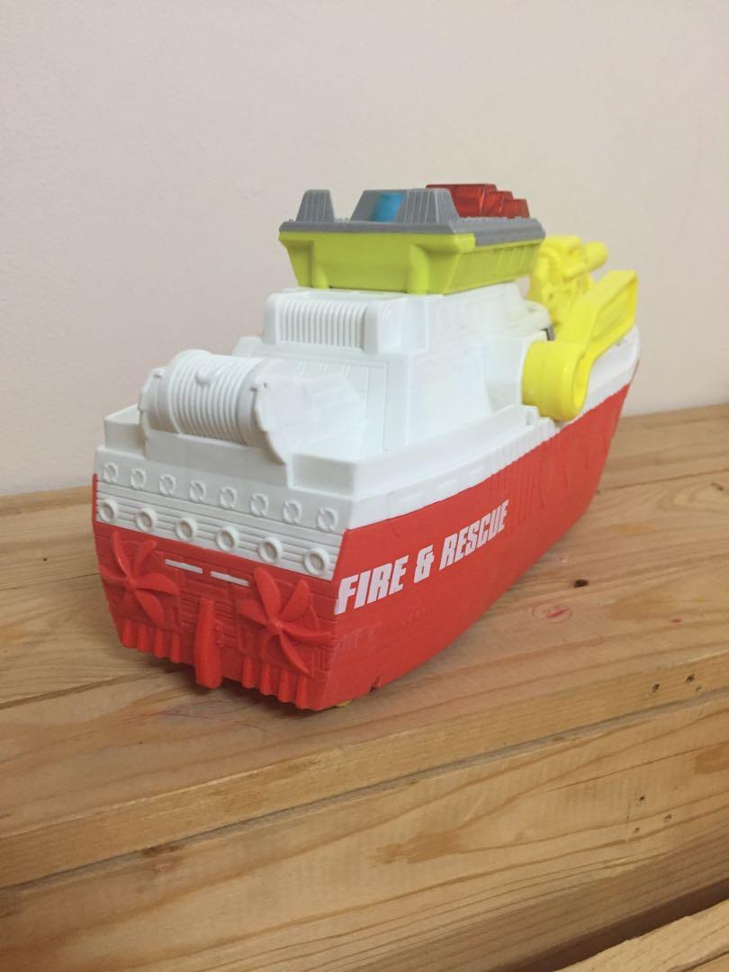 Matchbox fire rescue boat toys
