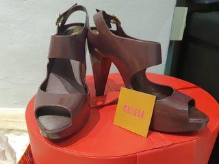 Melissa heels with box and shoe bag