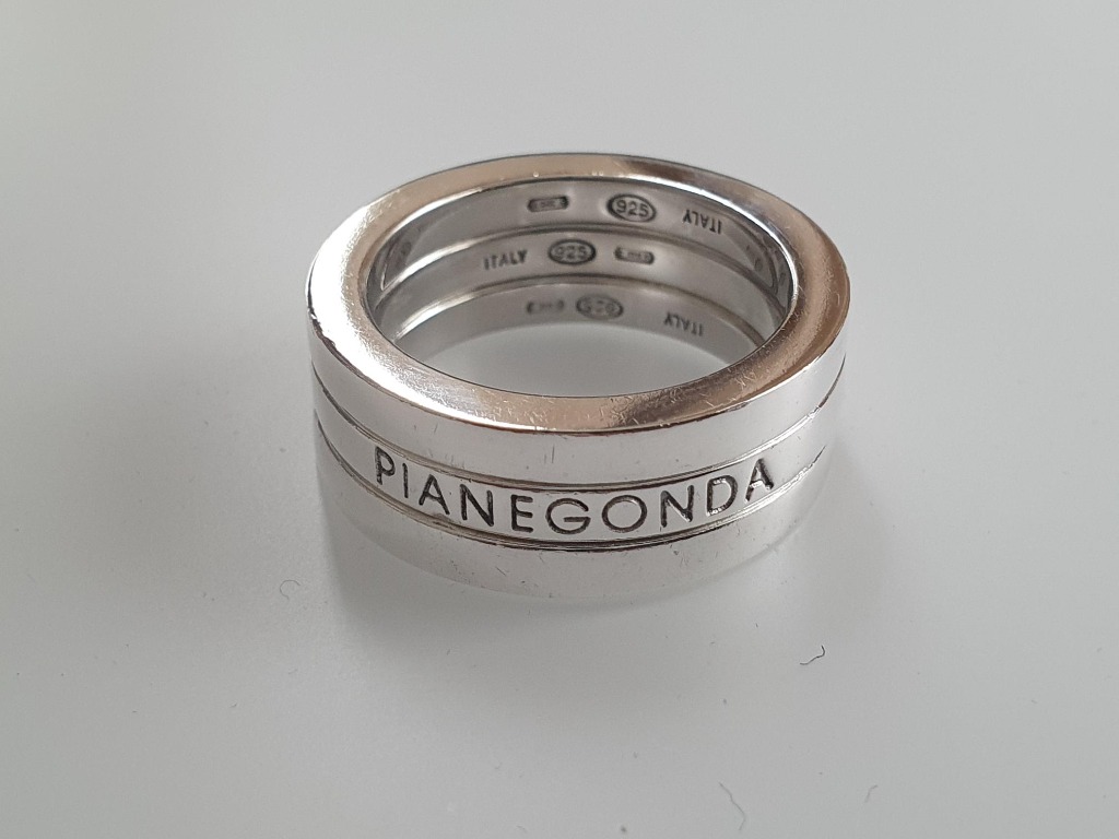 Pianegonda silver deals ring