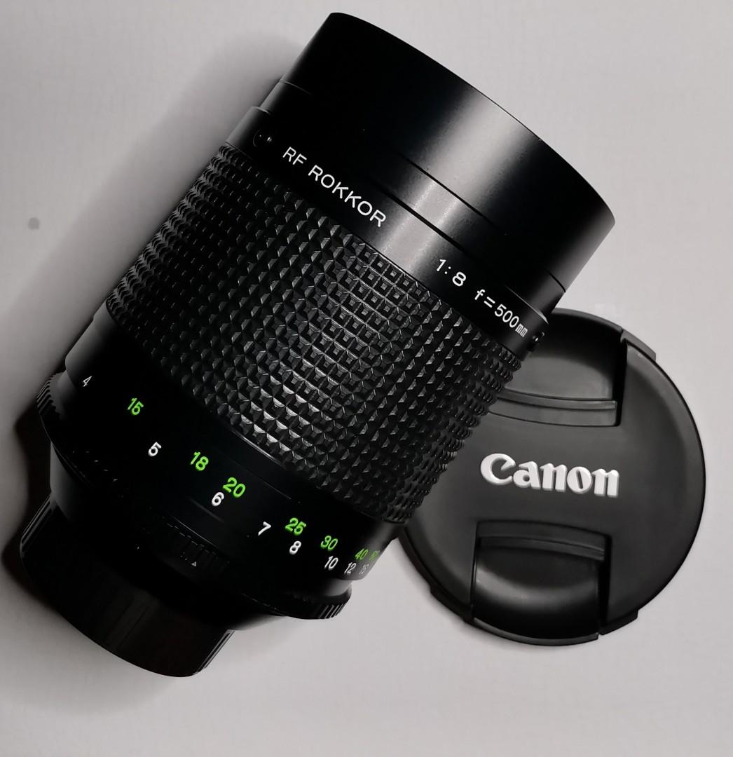 500mm Minolta Rf Minolta RF Rokkor 500mm F8 Mirror Lens For