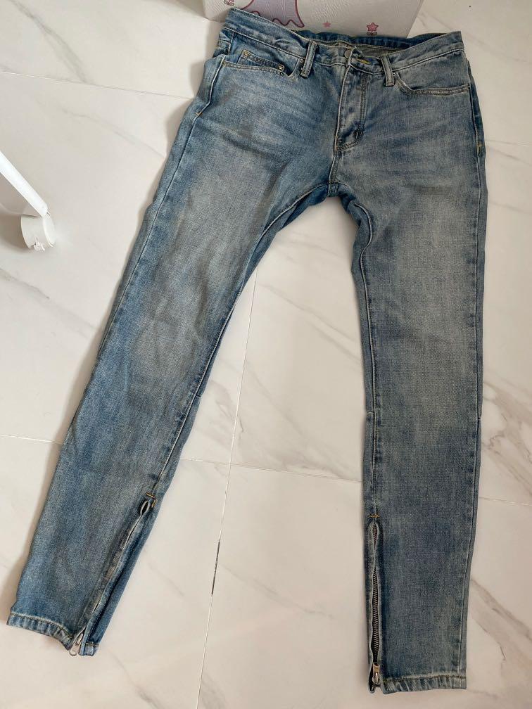 mnml x5 stretch denim size 32, 男裝, 褲 