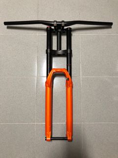 Mountain Bike Double Shoulder Air Suspension Fork Stem