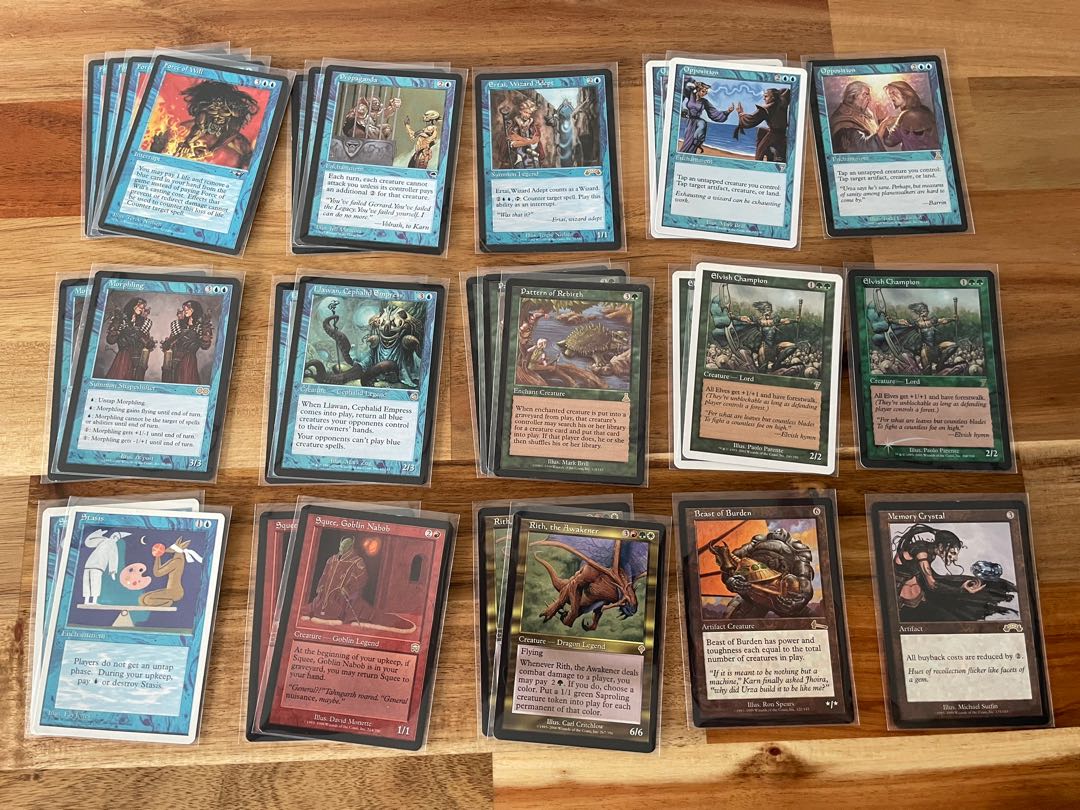 4 PLAYED Crown of the Ages Artifact Fifth 5th Edition Mtg Magic Rare 4x x4 