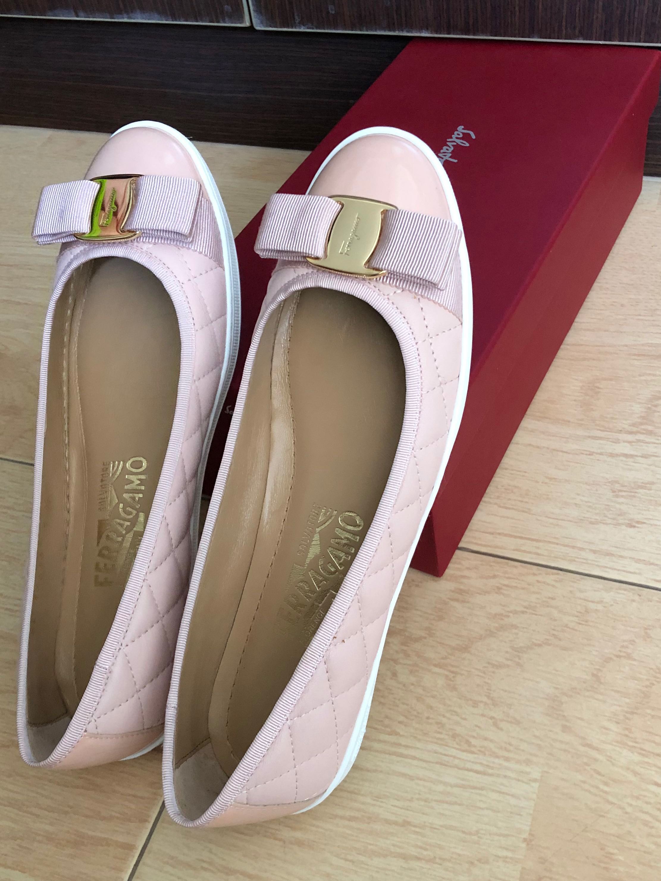 Ferragamo rufina online quilted flats