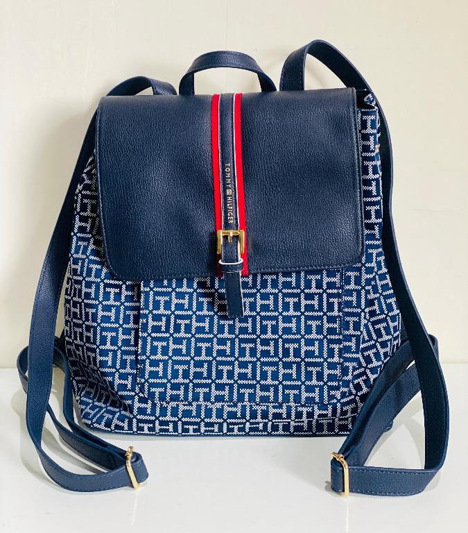 Navy blue tommy hilfiger discount backpack