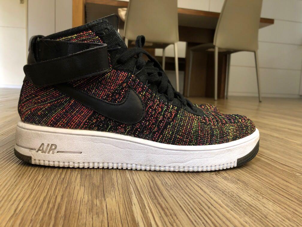 Air force sales 1 flyknit multicolor
