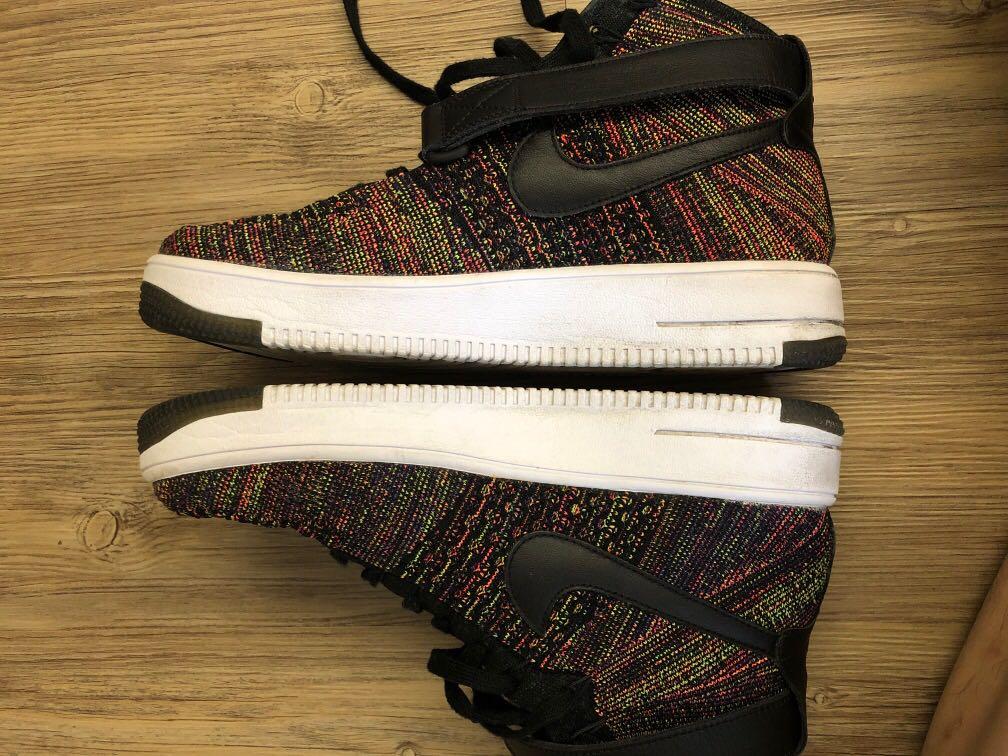 Nike air force cheap 1 high flyknit multicolor