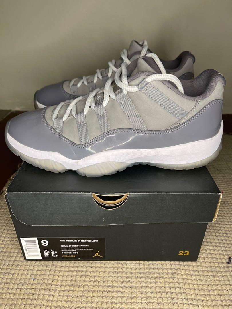 J11 cool grey on sale low