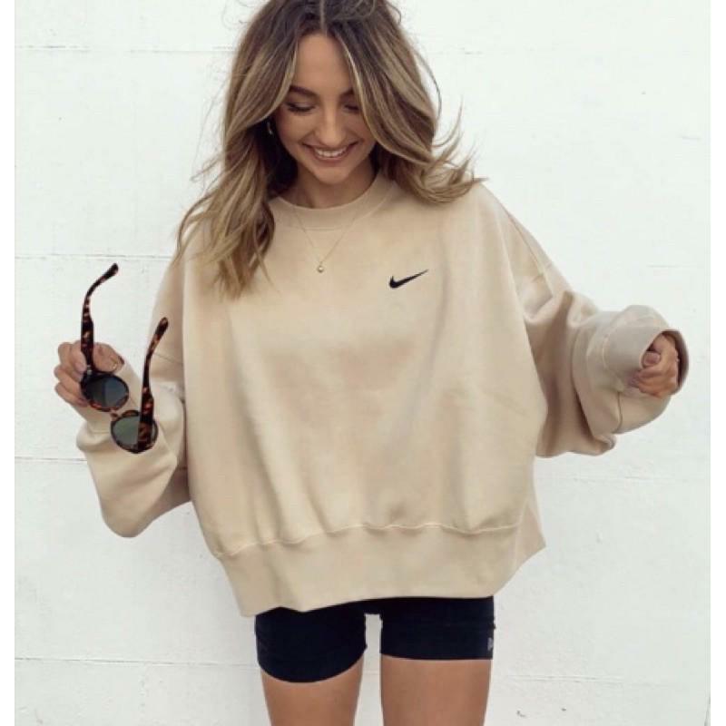 nike pullover oatmeal