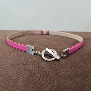 No Brand Pink Genuine Leather belt