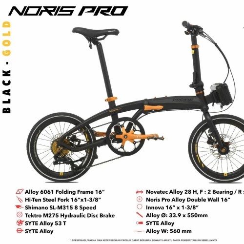 Noris pro folding bike clearance