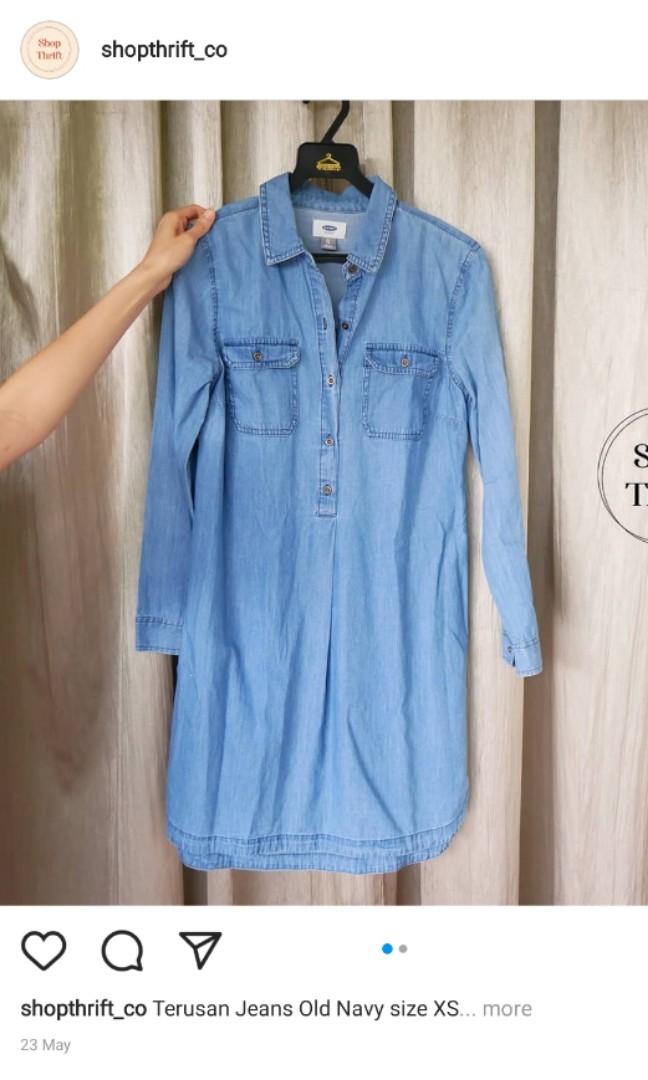 Old Navy Jeans Dress XS